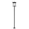 Z-Lite Rainer 5 Light Outdoor Post Mounted Fixture, 15.5in. W x 120in. H, Black 5015PHXLS-536P-BK - alternate 7